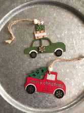 Truck & Car Ornament Set