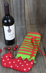 Holiday Wine Bottle Bags