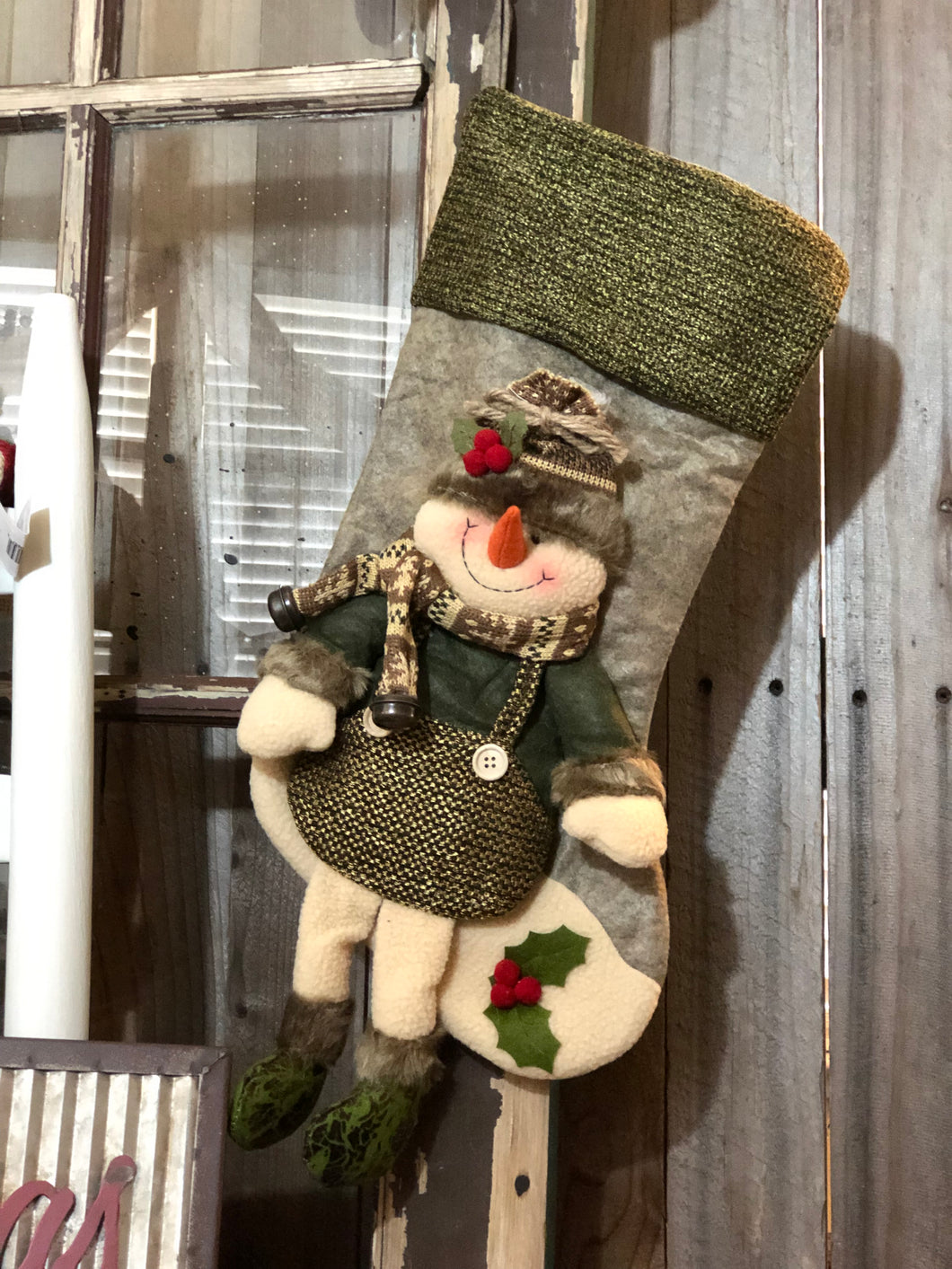 Christmas Stocking Snowman