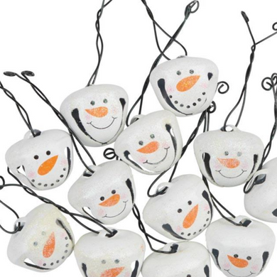 Snowman Bells - Set of 2